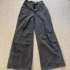 おしゃれNIKEブラックデニムジーンズ