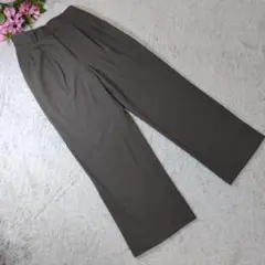 ✨美品★GLOBAL WORK★M✨ウツクシルエット ワイドパンツ