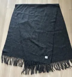 Green Label Relaxing ダークグレー マフラー