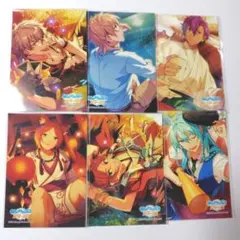 あんスタ　生ブロマイド6点(晃牙/薫/アドニス/ひなた/ゆうた/渉)