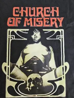【✨未使用新品✨】CHURCH OF MISERY Tシャツ ブラック　セクシー