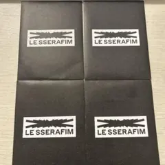 LESSERAFIM fearless ラントレ トレカ 新品未開封　①