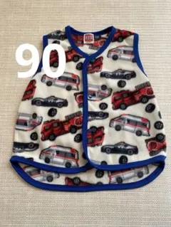 トミカ 車柄 フリーススリーパー 90cm