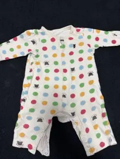 ミニハウス 水玉ロンパース 70