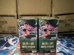 【テープ付き】　ワンピースカード　師弟の絆 2ボックス