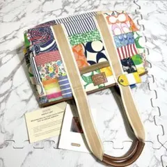 トリーバーチ トートバッグ グレイシー 気球柄 デカロゴ ナイロン 激