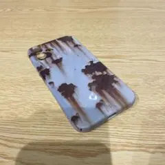 iPhone12 スマホケース サビ模様