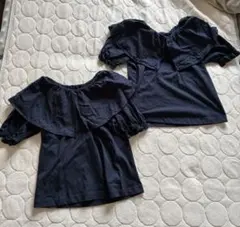 GUトップス2点セット　姉妹お揃い