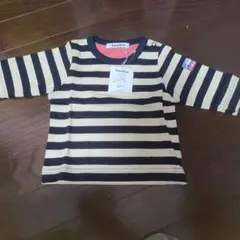 familiar ストライプ Tシャツ 80