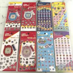 全種8枚セット たまごっち キラキラシール2 プチプチシール