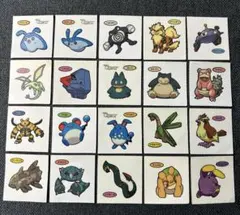 ポケモンパン デコキャラシール 20枚セット