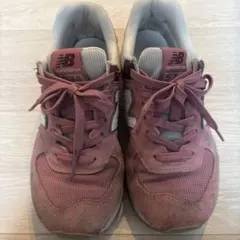 New Balance 574 スニーカー ピンク　24.5のサムネイル