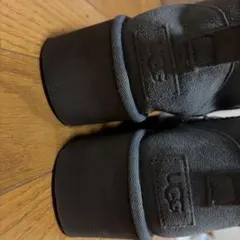 羽*様 UGG グレー 厚底ムートンブーツ