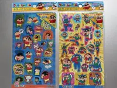 クレヨンしんちゃん ★キラッとシール★ホログラムシールセット２枚まとめて