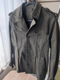 【限定セール】ミッシェルクランオム ジャケット 46 M カーキ 綺麗め