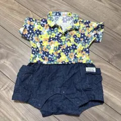 お*ん様 BREEZE花柄ロンパース 95cm以下用