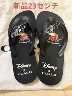 Disney x COACH ビーチサンダル ミッキーマウスのサムネイル