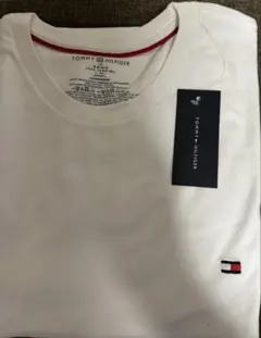 新品未使用【L】トミーヒルフィガー　Tシャツ　ホワイト