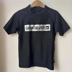 QUICKSILVER ブラック ラッシュガード　半袖　120