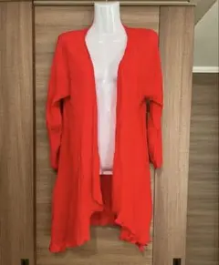 日避け 超軽量 速乾 伸縮性　ロングカーディガン