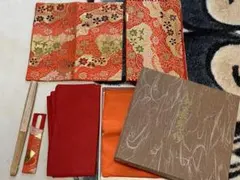 茶道　懐紙入れ　楊枝入れ　茶道具 帛紗　セット　茶道具　部活　まとめ売りのサムネイル