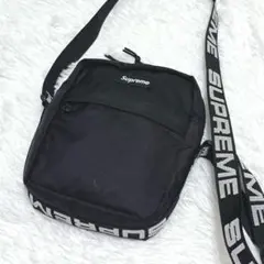 極美品✨Supreme シュプリーム ショルダーバッグ 19SS ブラック 総柄