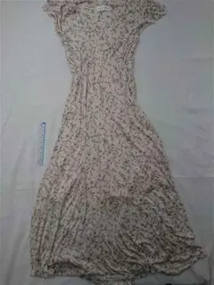 ■スナイデルホーム 花柄マキシワンピース SHCO214049 ベージュ系