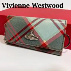Vivienne Westwood キーケース 4連 キーリング チェック柄