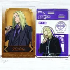 神々廻 サカモトデイズ 2ピースアクリルスタンド クリアカード 箔押し グッズ