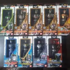 仮面ライダーソフビフィギュア 仮面ライダー龍騎 9体セット