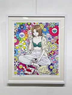 江口寿史・村上隆エディションサイン入りコラボレーション版画「famicom」 3月3日(月) 12時よりWEBショップにて、江口寿史・村上隆エディション