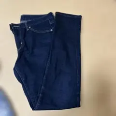 GU濃紺 スキニーデニム 5ポケット