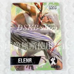 ストリートファイター6 amiiboカード ブースターパック 026 エレナ ②