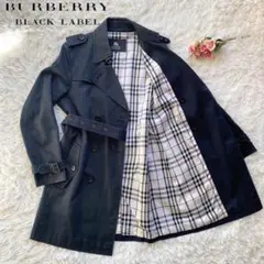 BURBERRY BLACK LABEL メンズ トレンチコート ノバチェック