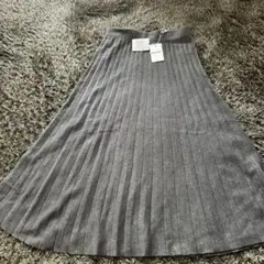 Gleeful グレー フレアスカート