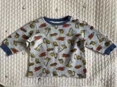 ユニクロ　絵本コレクション キルトパジャマ おやすみ、はたらくくるまたち　上のみ