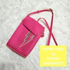 KANSAI YAMAMOTO SUPER LADY ショルダーバッグ ピンク