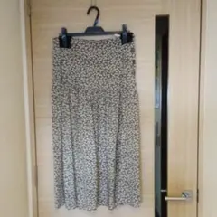 23区　大きいサイズ　ビンテージ　フラワープリント　スカート