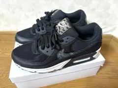 【美品】NIKE W AIR MAX 90 SE NOIR レオパード　25cm