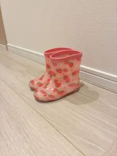レインコート　レインブーツ　長靴　キッズ　女の子のサムネイル