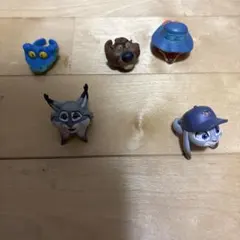 ズートピア2 ファッションリング 全5種 コンプリート