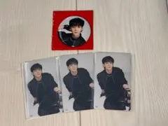 JO1 豆原一成トレカ、缶バッジ