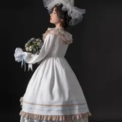 【栀】ワンピース ロリータ　ドレス 女装　可愛い Lolita