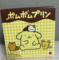 ポムポムプリン フィギュア 第1弾　ハッピーセット えんぴつキャップ　サンリオ