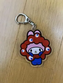 お値下げ不可　マイメロディ アクリルキーホルダー ミャクミャク 万博