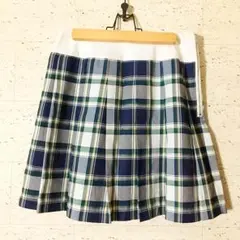 【値下げ】チェックプリーツスカート / WEGO / スピンズ