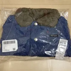 petit main リバーシブルボアジャケット 100cm ネイビー