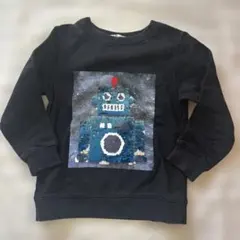 ロボット 黒 トレーナー