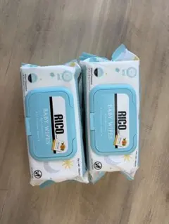 RICO リコ　おしりふき　コストコ100枚✖️2個お尻拭き厚手のサムネイル