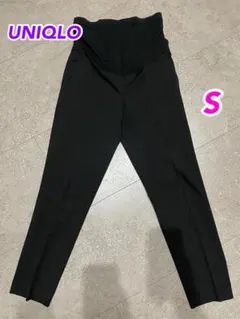UNIQLO ユニクロ　スマートアンクルマタニティパンツ ブラック　S